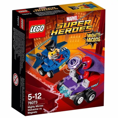 Lego 76073 Super Heroes Wolverine Vs Magneto Mundo Manias