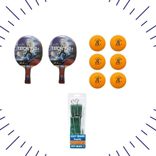 Set Ping Pong 2 Paletas+6 Pelotas+ Red Con Soporte Oferta