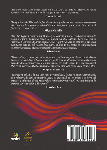Dúo Salteño Memorias de Largos Caminos de Ana Falcón Lucas J Fernández Editorial Serial Tapa Blanda Edición 1 en Español 2024