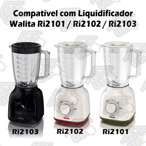Copo De Liquidificador Modelo Walita Daily Ri 2101/2102/2103