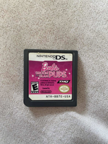 Juego Nintendo Ds Barbie Groom And Glam Pups