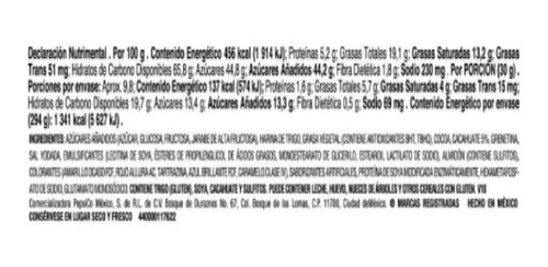 Imagen 2 de 2 de Chocolatines Gamesa Con Malvavisco Y Cobertura De Cacahuate