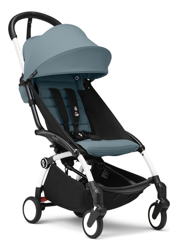 Carriola Stokke® Yoyo3 Blanco Con 6+ Color Pack Aqua