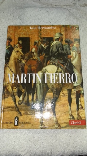 Libro Martín Fierro José Hernández
