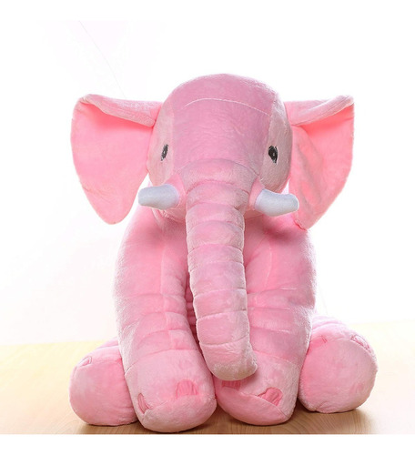 Almohadón De Apego Elefante Rosa