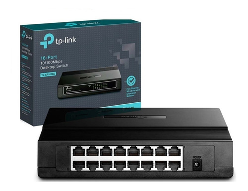 Switch Tp-link 16 Puerto 10/100mbps Up To 200mbps Tl-sf1016d