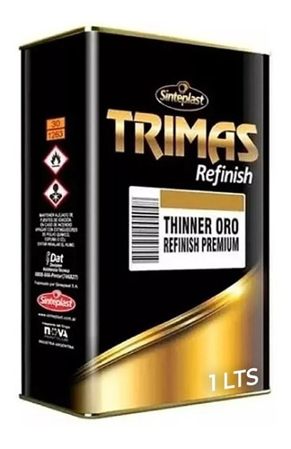 Thinner Oro Refinish Premium Trimas 1lt