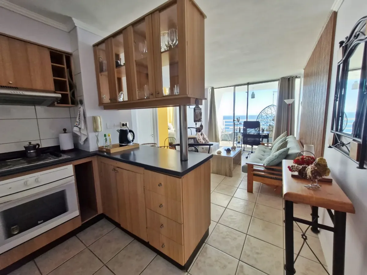 Imagen 4 de 16 de Arriendo Departamento Amoblado Frente A Playa Cochoa, Reñaca