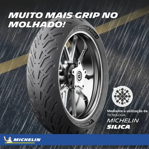 Pneu Michelin Road 6 180/55zr17 73w Tras. Gsx 600 750 Bandit