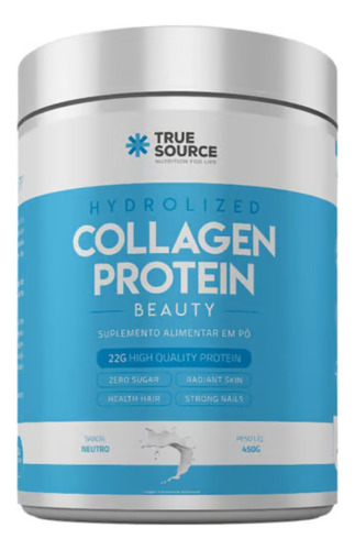 True Collagen Protein Verisol 450g Sabor: Neutro