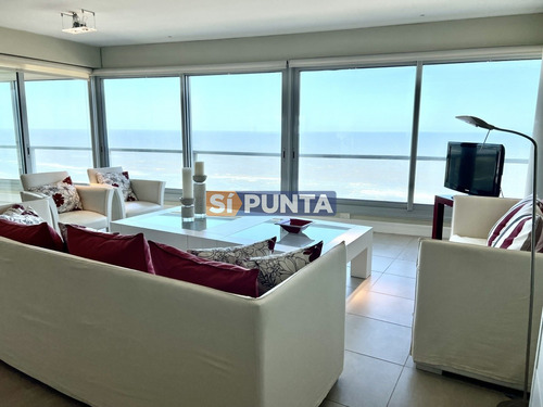 Apartamento, 3 Dorm Y Dep, Punta Del Este, Brava, Alquiler