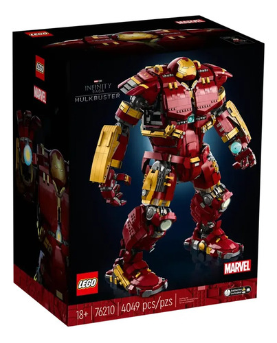 Figura Colección Cazador Hulk Ironman Lego 4049pcs 76210
