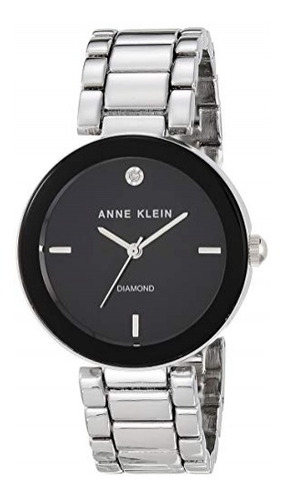 Reloj De Pulsera Anne Klein Para Mujer Con Esfera De Diamant