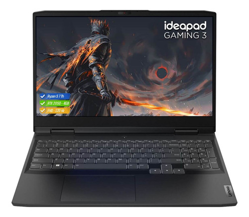 Portátil Gamer Lenovo Ideapad Ryzen 5 32gb Rtx2050 512gb Fhd