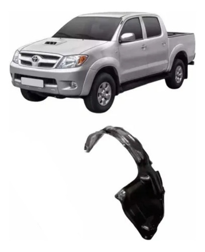 Pasarueda Plastico Delantero Derecho Toyota Hilux 2004-2014