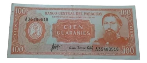 100 Guaraníes Sin Circular