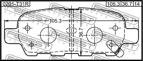Pastilla Frenos Trasera Nissan 350z Z33 370z Z34 Febest