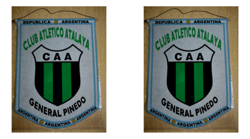 Banderin Chico 13cm Atalaya General Pinedo