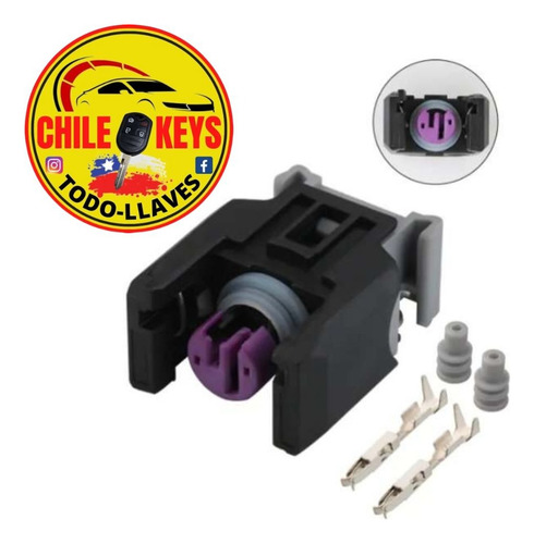 Conector Inyector Delphi Efi Hembra Euro5 Ssanyong X 4unds.