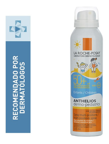 Protector Solar Anthelios Dermo Pediatrics Fps50 125ml Spray