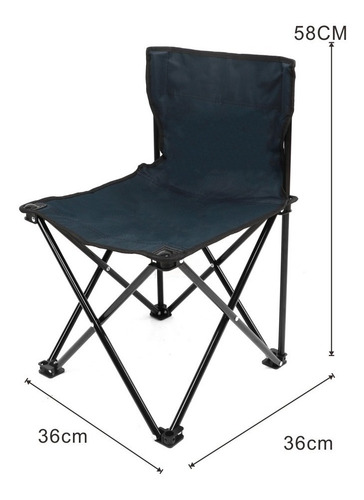 2 Sillas Director Plegables Con Bolso Camping
