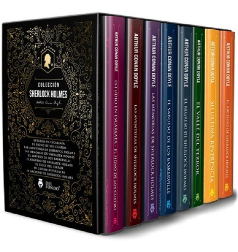  Sherlock Holmes  Coleccion Completa- Doyle- Delfondo -fnd