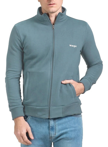 Campera Hombre Wrangler Cuello Alto Rustico Algodon 