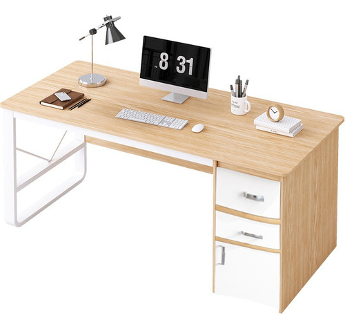 Madera Moderna Escritorio Homeoffice Estudiantil Profesiona