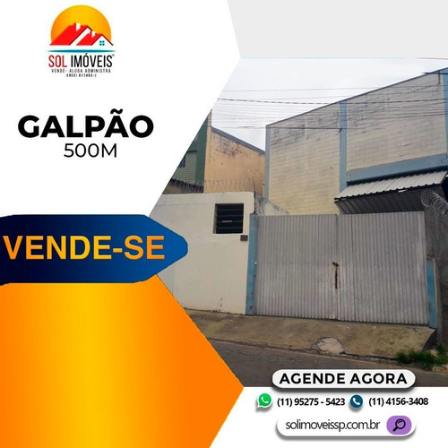 Imagem 1 de 1 de Galpão De 500 M² Á Venda