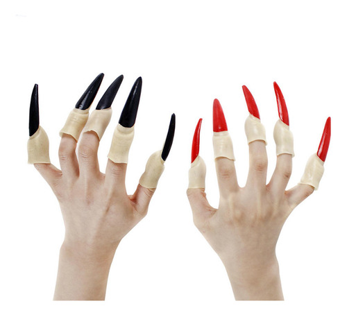 10 Uds. Dedos De, Dedos Postizos, De Uñas, Uñas De Falsas