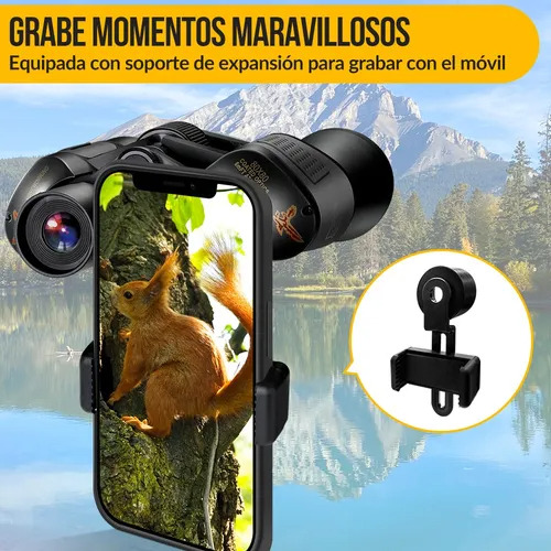 Binocular Profesional 80*80 Visión Nocturna Alta Resolución