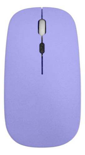 Kit Teclado + Mouse Mini Inalámbrico Bluetooth Morado