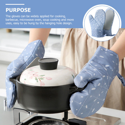 1 Par De Guantes De Horno Resistentes Al Calor, Guantes Para