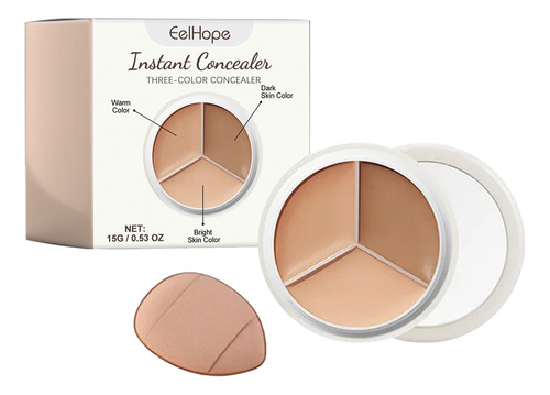 El Corrector De Tres Colores Oculta Las Ojeras Y La Pigmenta