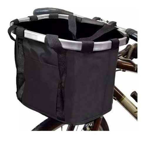 Canasto Para Bicicletas Desmontable Tela Impermeable 5 Kgs