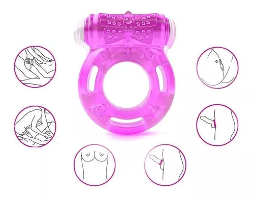 Anillo Vibrador para el Pene Retardante Estimulante