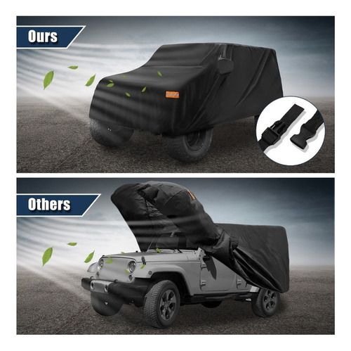 Funda Protectora Para Jeep Wrangler Jk Jl 2007-2021