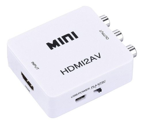 Conversor Hdmi A Rca Av Cvbs Audio Vídeo Convertidor