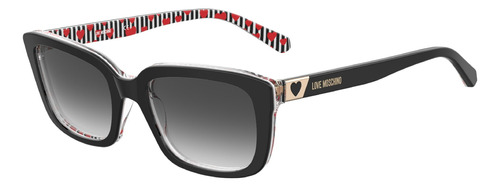 Lente De Sol Love Moschino 042/s Negro - Óptica Caroli