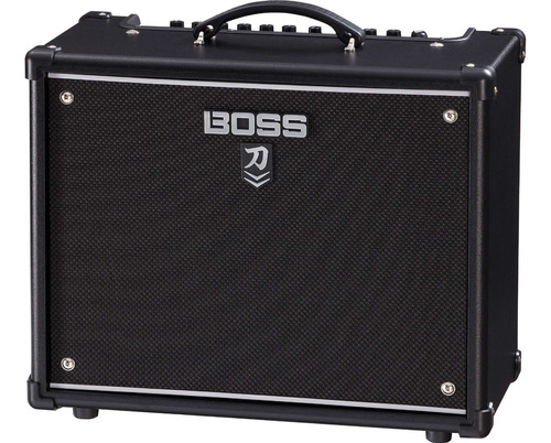 Amplificador de guitarra Boss Katana 50 Mkii Ex 50w 1x12 color negro 110V Cube
