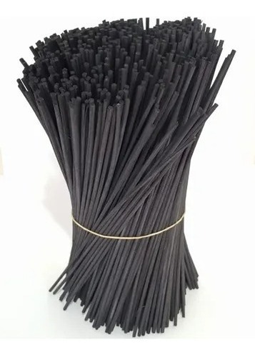 Varillas Difusores Rattan Negro  23x3mm 250 Uni Premium