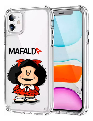 Funda Transparente Para Iphone 11 Al 16 - Mafalda Transparente Iphone 11
