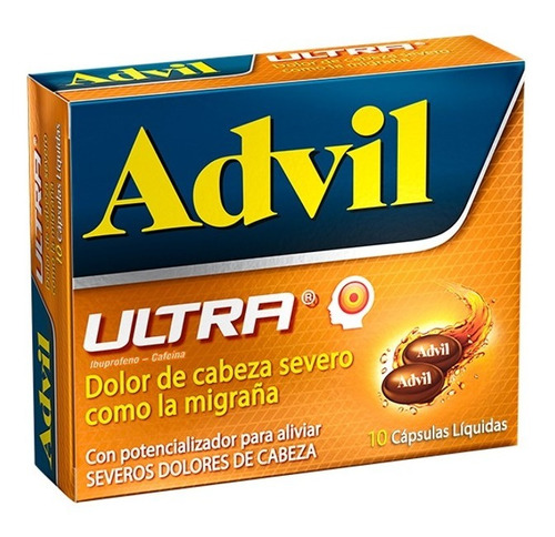 Advil Ultra 200mg - Unidad a $1970