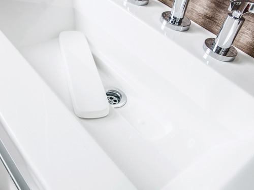 Vanitory Colgante 100 1 Metro Cm Laqueado Blanco Calidad