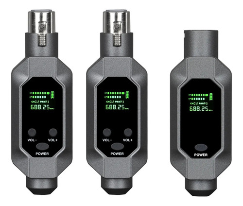 Tuomo Transmisor Y Receptor Inalámbrico Xlr Sistema Micrófono Inalámbrico Uhf 30m 8horas,adaptador De Micrófono Inalámbrico Para Micrófonos Dinámicos,mezcladores,sistema De Pa,guitarra