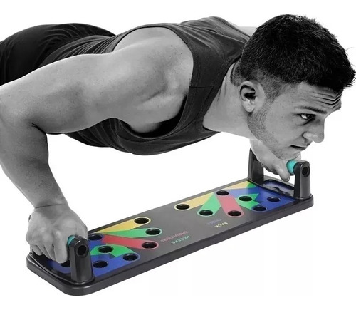 Soporte Push Up Board Sistema Multifuncional Pecho Espalda