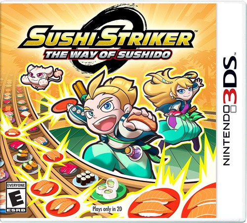 Sushi Striker The Way Of Sushido 3ds Nuevo (en D3 Gamers)