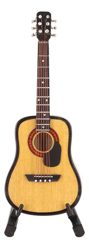 Modelo De Guitarra En Miniatura De Madera Exquisite Mini Mus