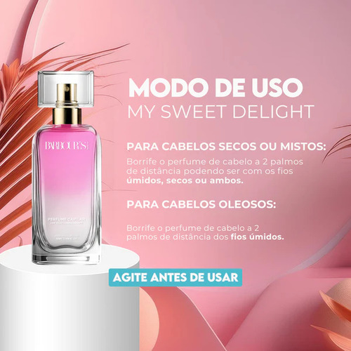 Delight Perfume Capilar Condicionante 50ml Barbour's