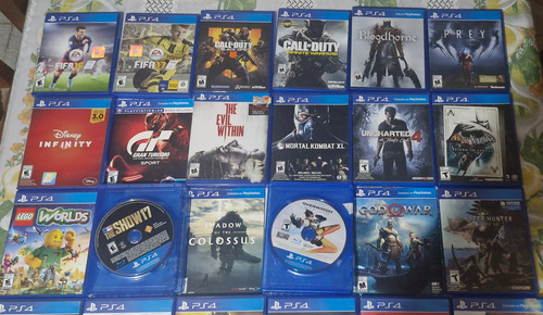 Lote 8 Videojuegos Ps4 (Usado)
